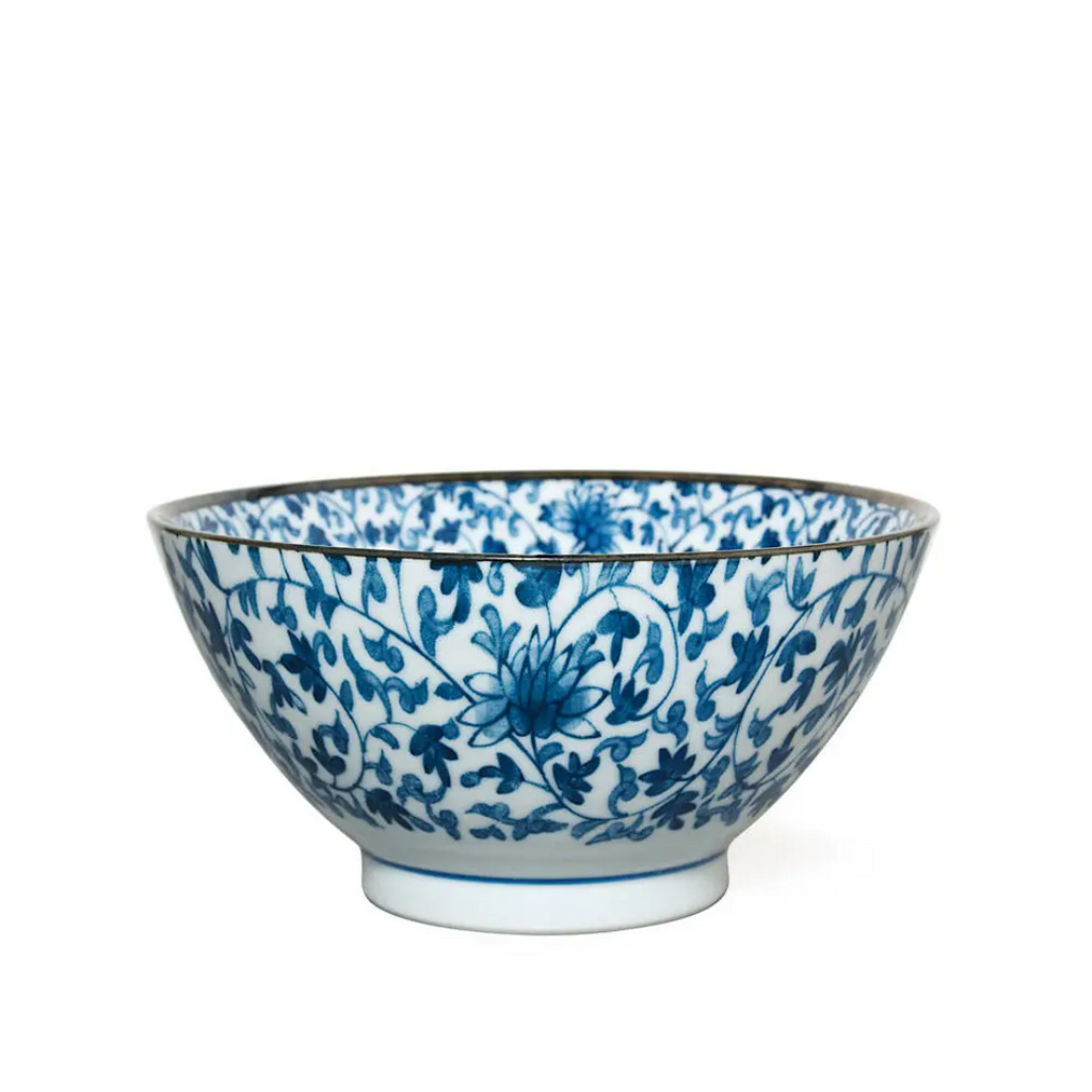 Karakusa Vine Noodle Bowl - 7 in. (Available 09/08/25)