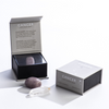 Cancer zodiac stone set with packaging on a white background