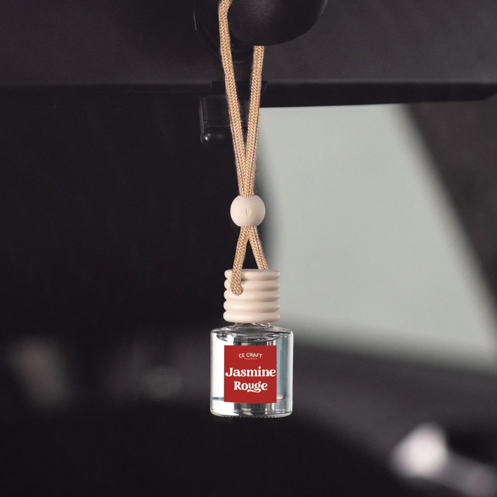 Scented Car Air Freshener - Jasmine Rouge