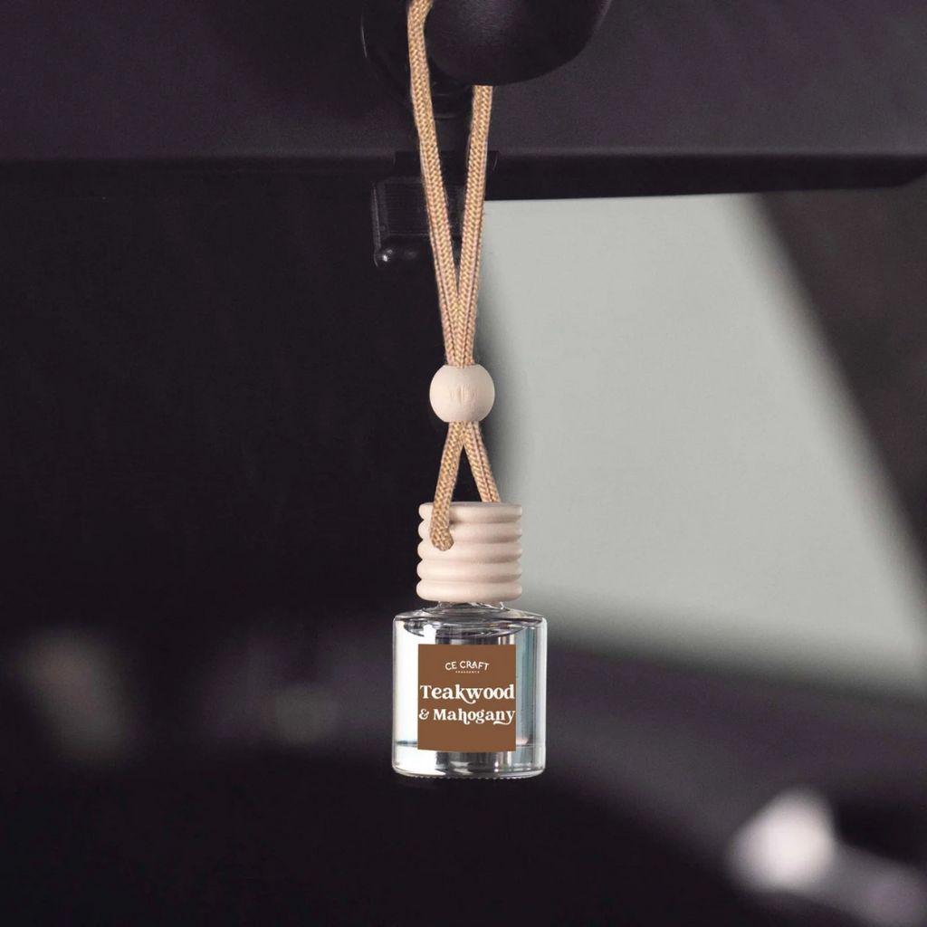 Scented Car Air Freshener - Teakwood and Mahogany