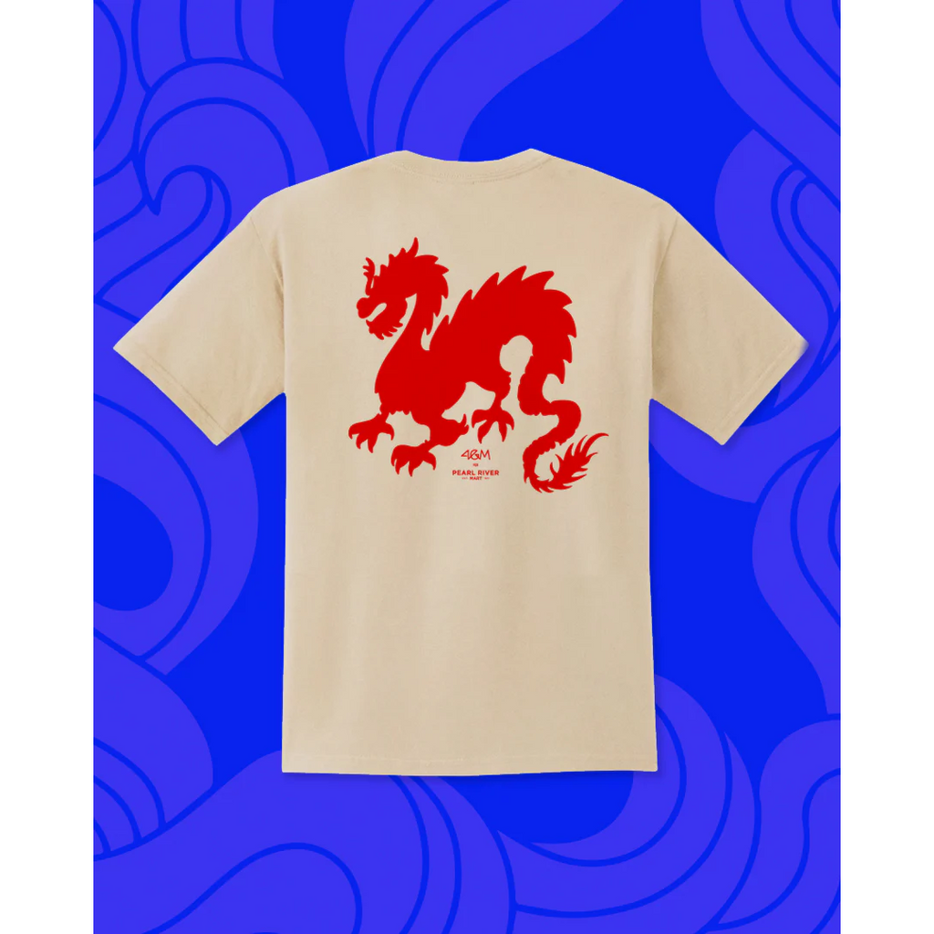 Chinatown Dragon T-Shirt, Sand