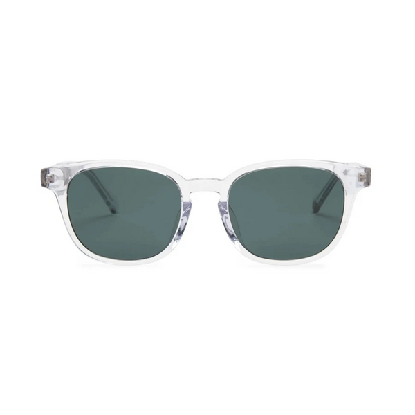 Front view of Covry - Mizar Clear Sunglasses