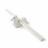 Horse-shaped white holder with chopsticks on a white background