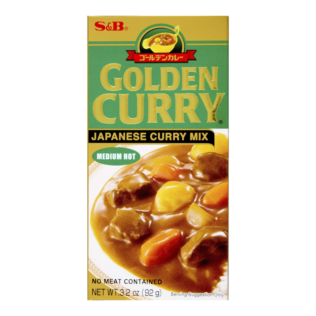 S & B Golden Curry Sauce - Medium Hot
