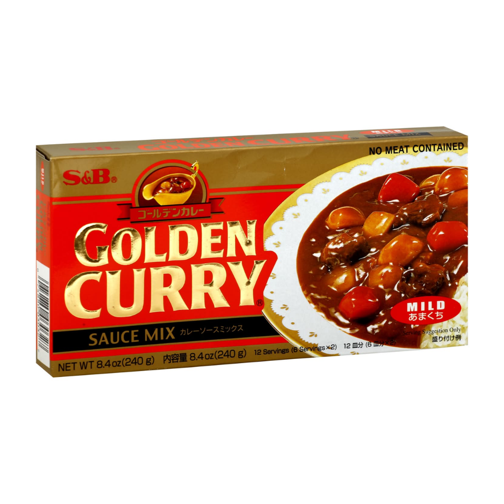 S & B Golden Curry Sauce Mix - Mild