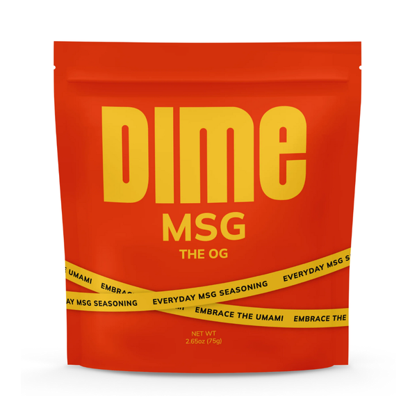 Orange bag of DIME MSG