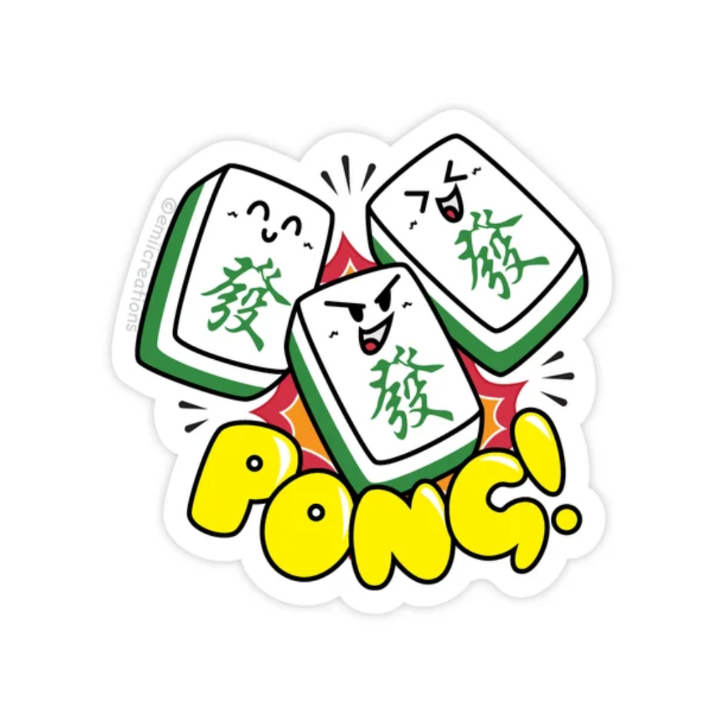 Mahjong Fa Pong Sticker