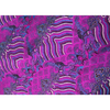 emperor cloud motifs brocade fabric, purple colored