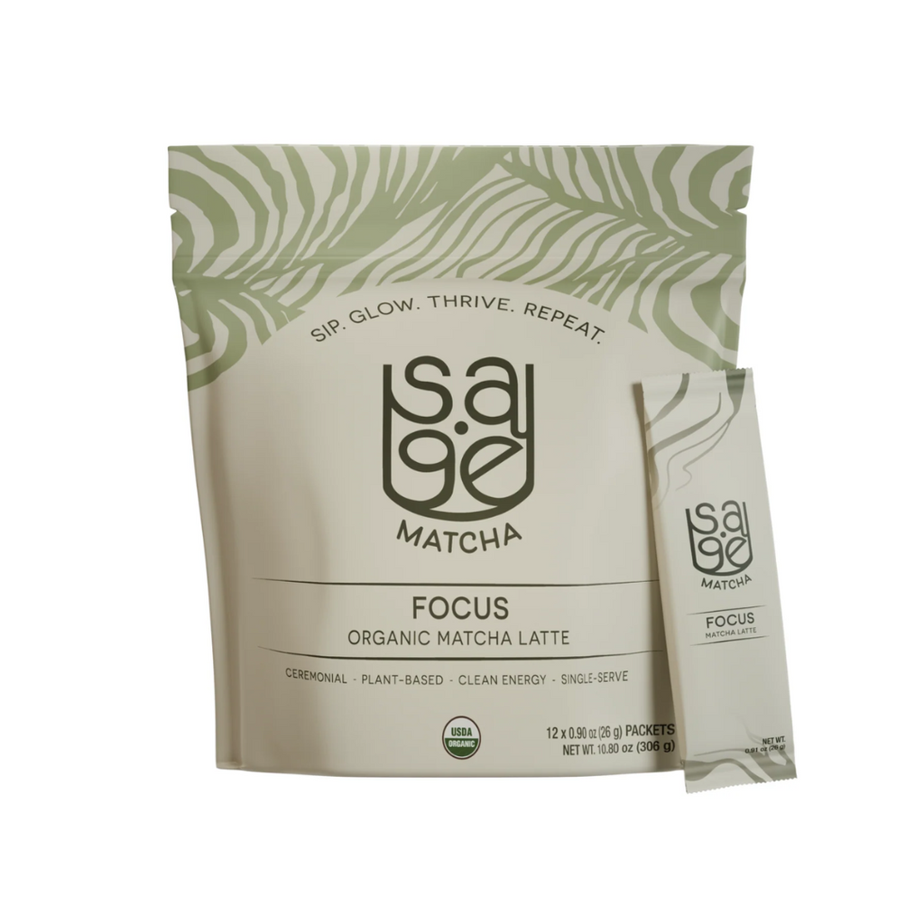 Sage Matcha Focus Organic Matcha Latte