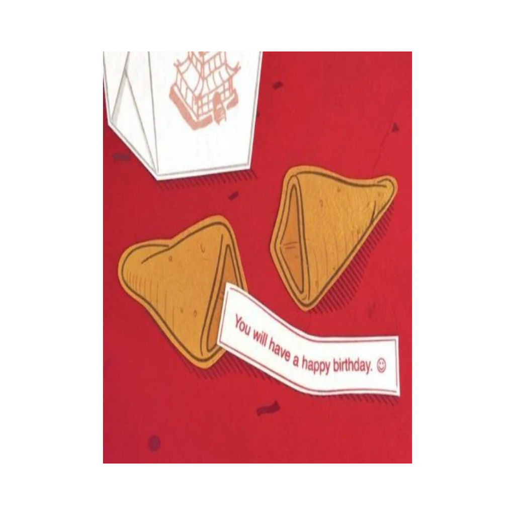 Handcrafted Cards: Fortune Cookie Birthday