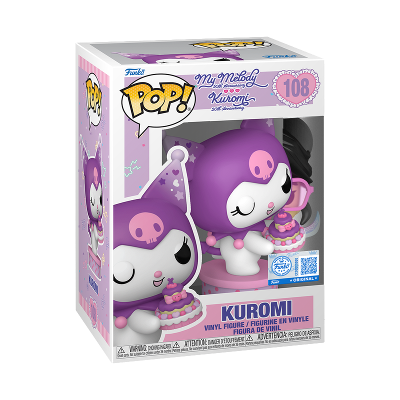 Funko Pop! Kuromi with Cake (20th Anniversary)