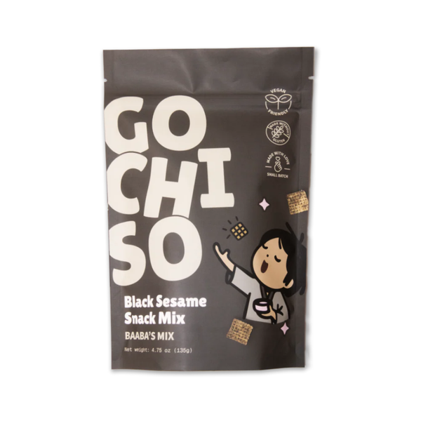 Gochiso Baaba's Mix (Black Sesame Snack Mix)