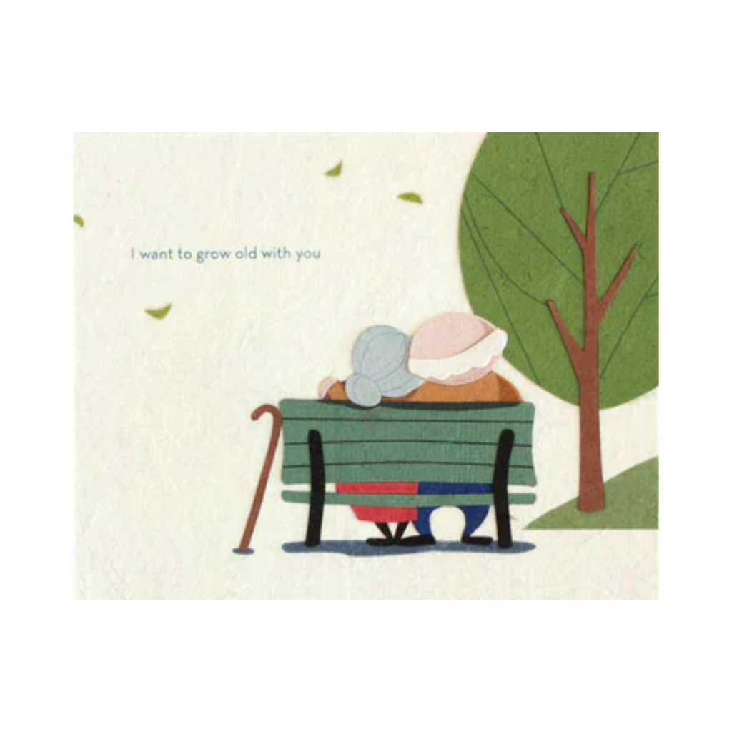 Handcrafted Cards: Grow Old With You