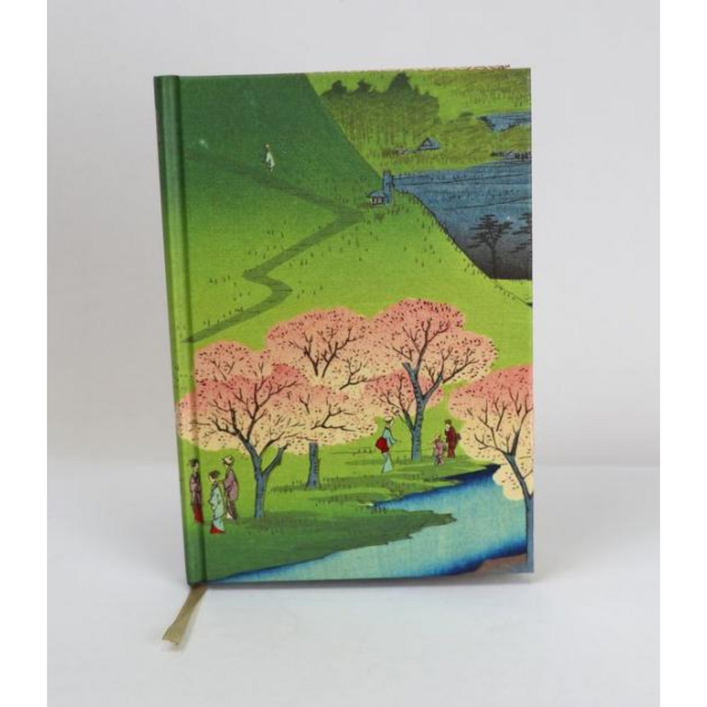 Hardcover Journal: Hiroshige Cherry Blossom