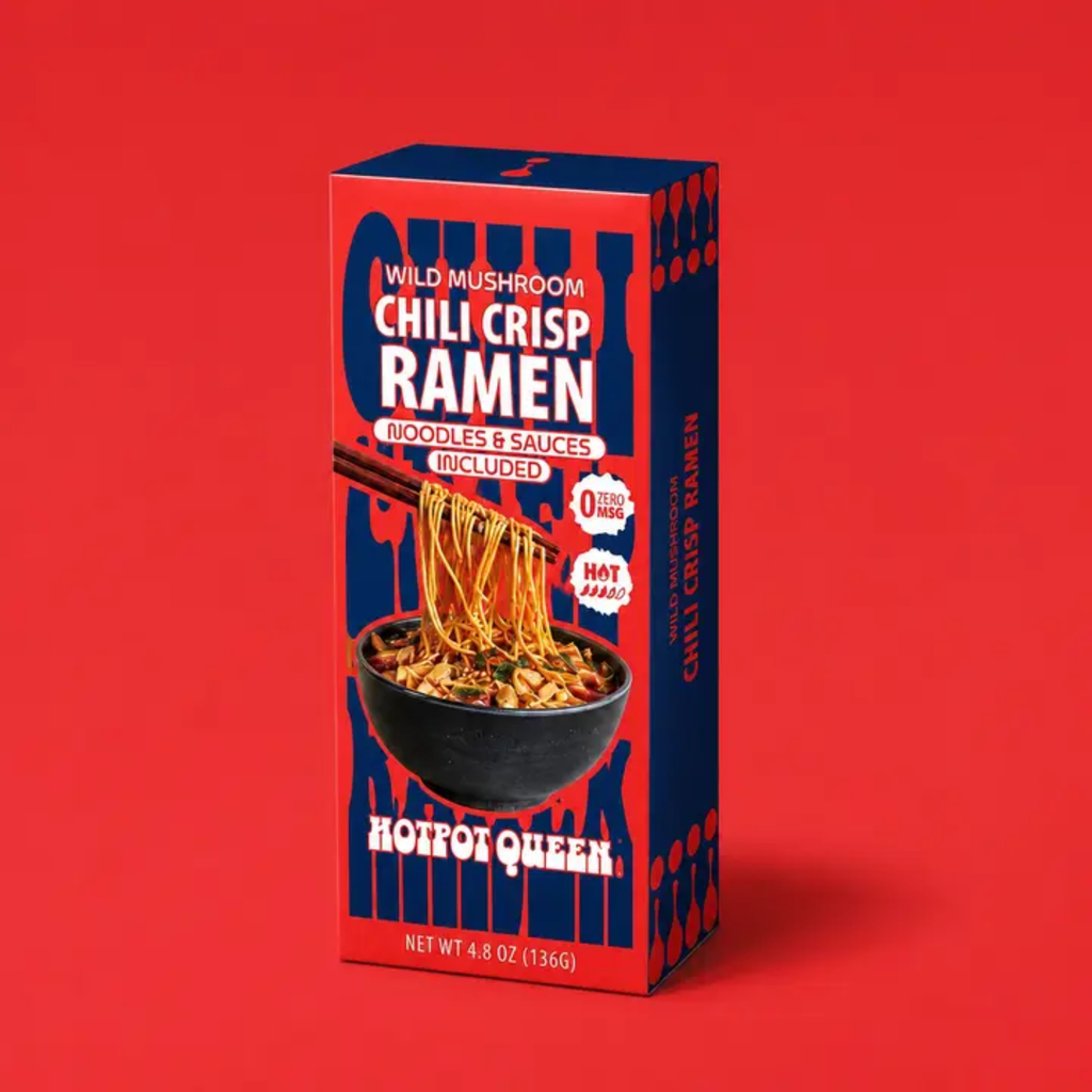 Hotpot Queen Wild Mushroom Chili Crisp Ramen