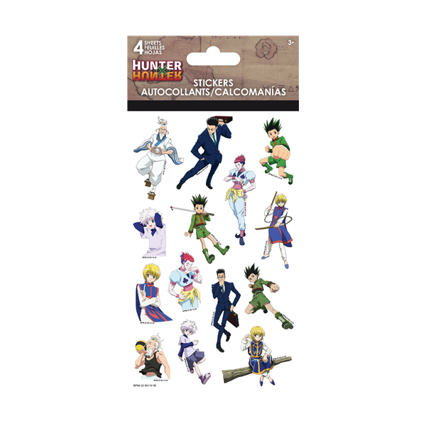 hunter x hunter sticker packs