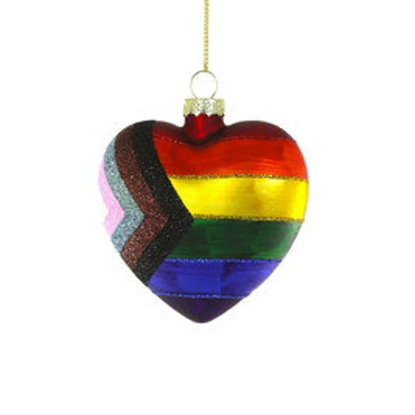 Pride Heart Ornament