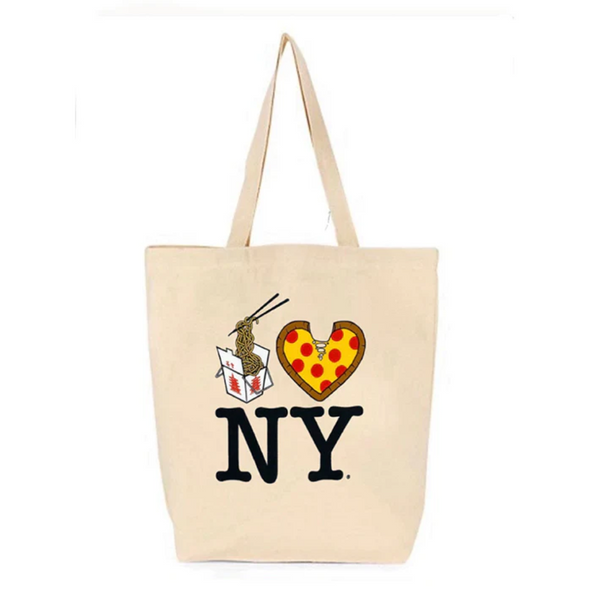 Lo Mein Pizza NY Tote Bag