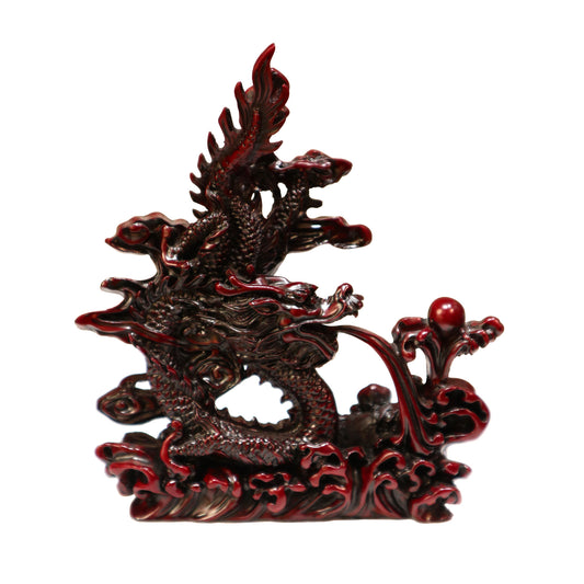 Mahagony Sea Dragon with Pearl