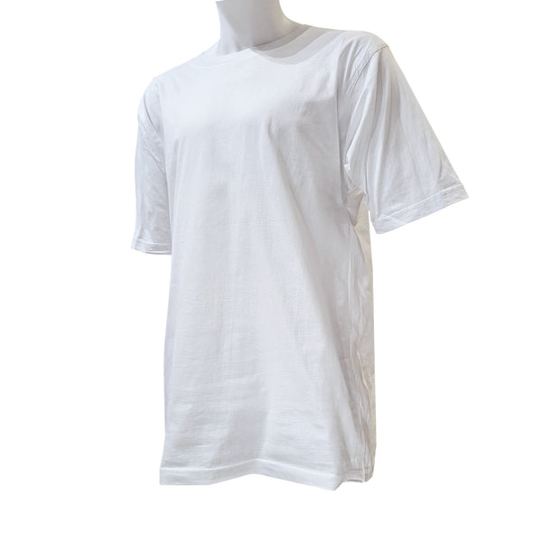 Cotton oversized tee shirt (white)