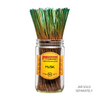 Jar of Musk fragrance incense sticks