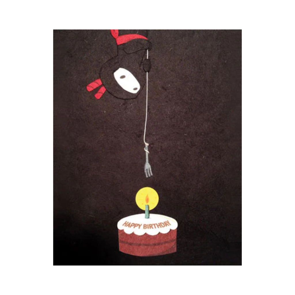 Handcrafted Cards: Ninja Birthday