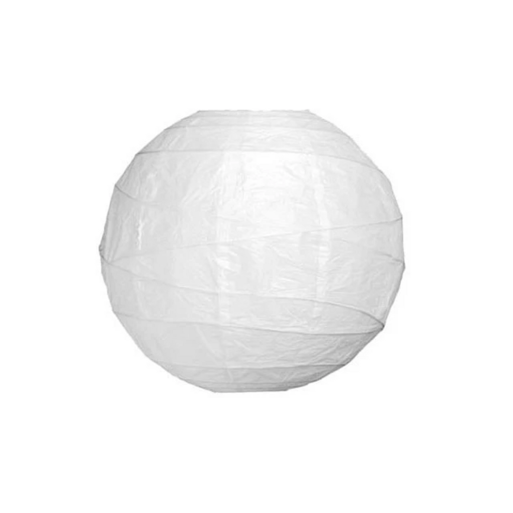 Paper Cross Frame Lantern - White