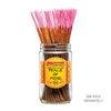 Jar of Peace of Mind fragrance incense sticks