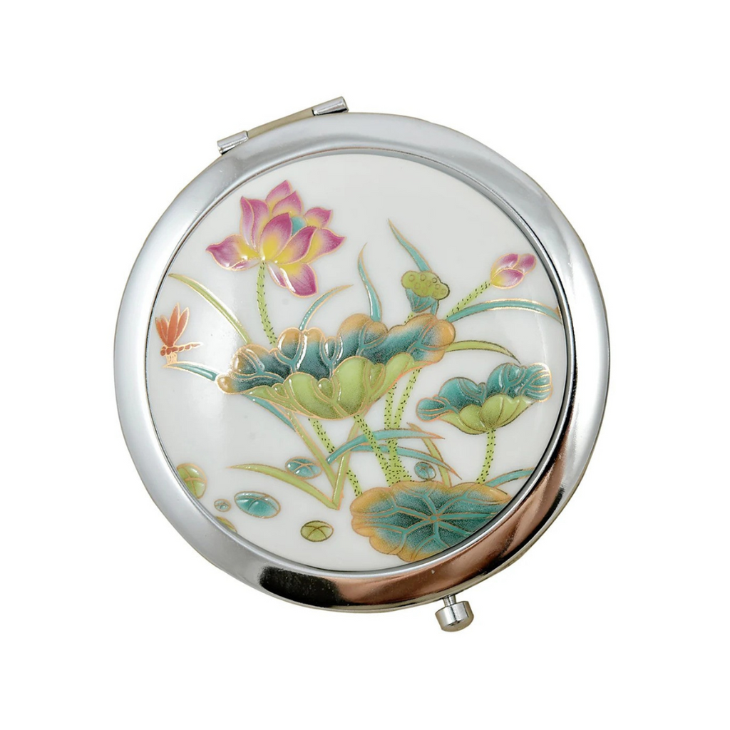 Porcelain Compact Mirror