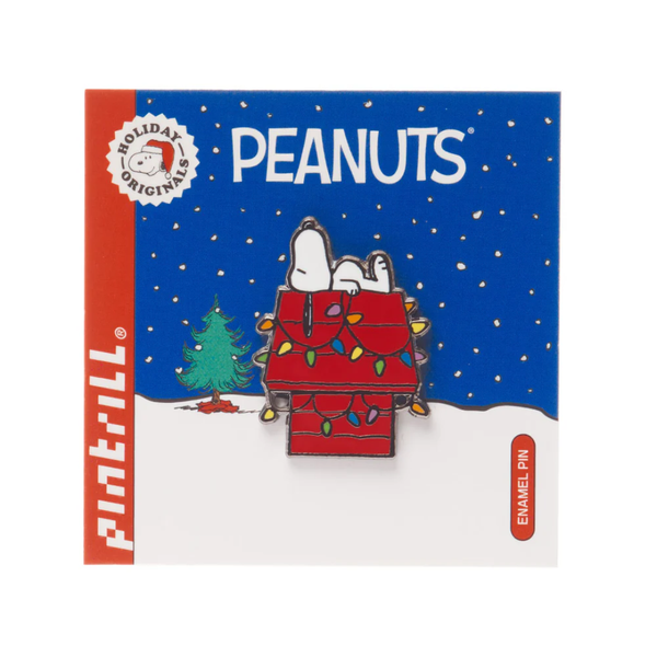 Snoopy Holiday House Pin