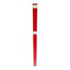 Pair of red chopsticks on a white background