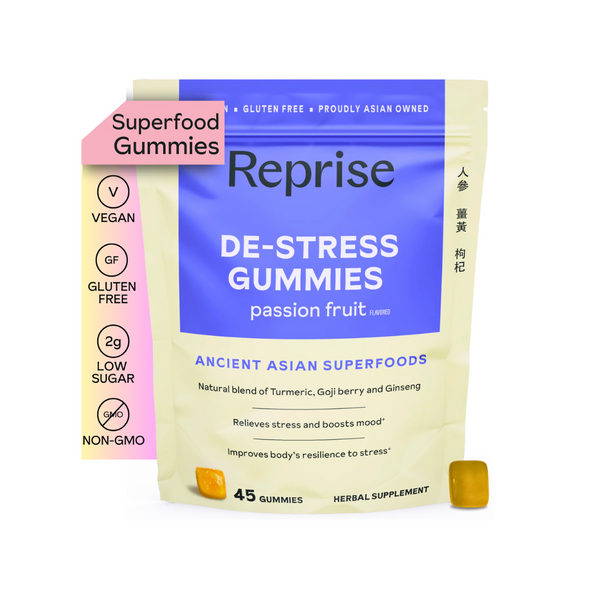 Reprise De-Stress Passion Fruit Gummies