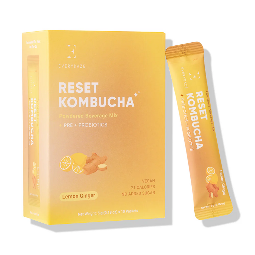 Reset Kombucha Lemon Ginger