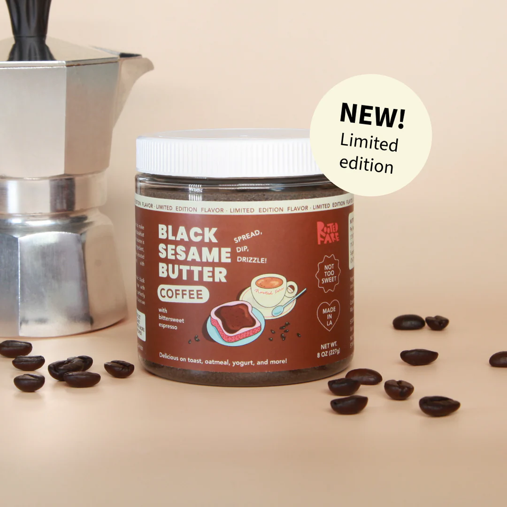 Rooted Fare Coffee Black Sesame Butter