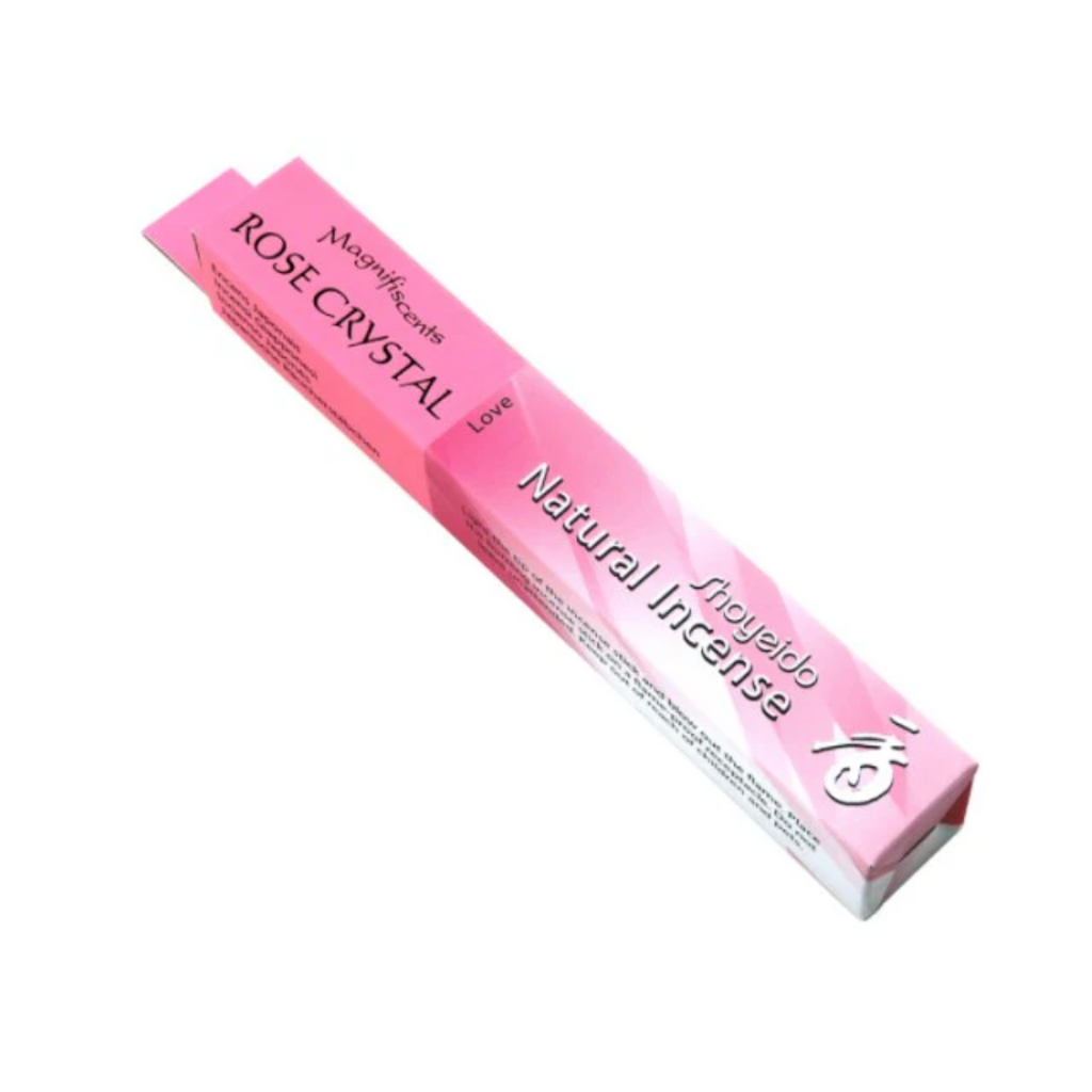 Rose Crystal Incense - Love