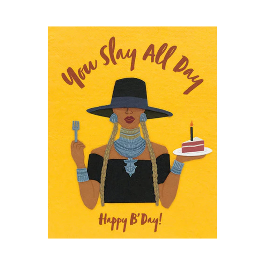 Handcrafted Cards: Slay All Day Birthday