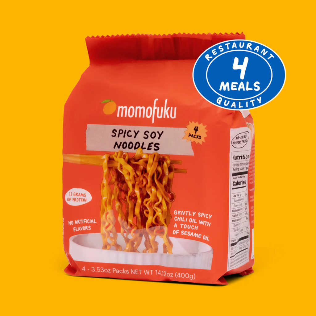 Momofuku Spicy Soy Noodles (4 Pack)