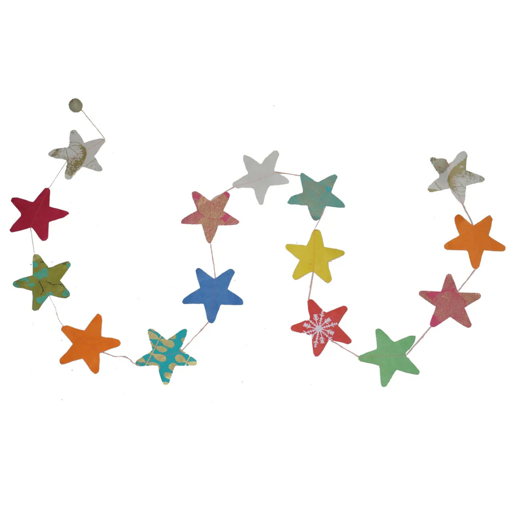 Handcrafted Eco Paper Garland