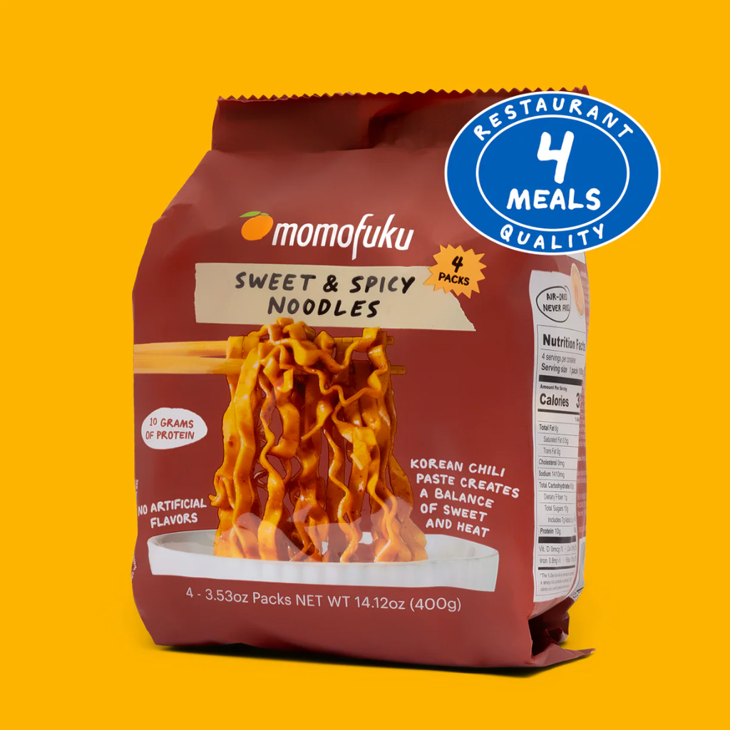 Momofuku Sweet and Spicy Noodles (4 Pack)