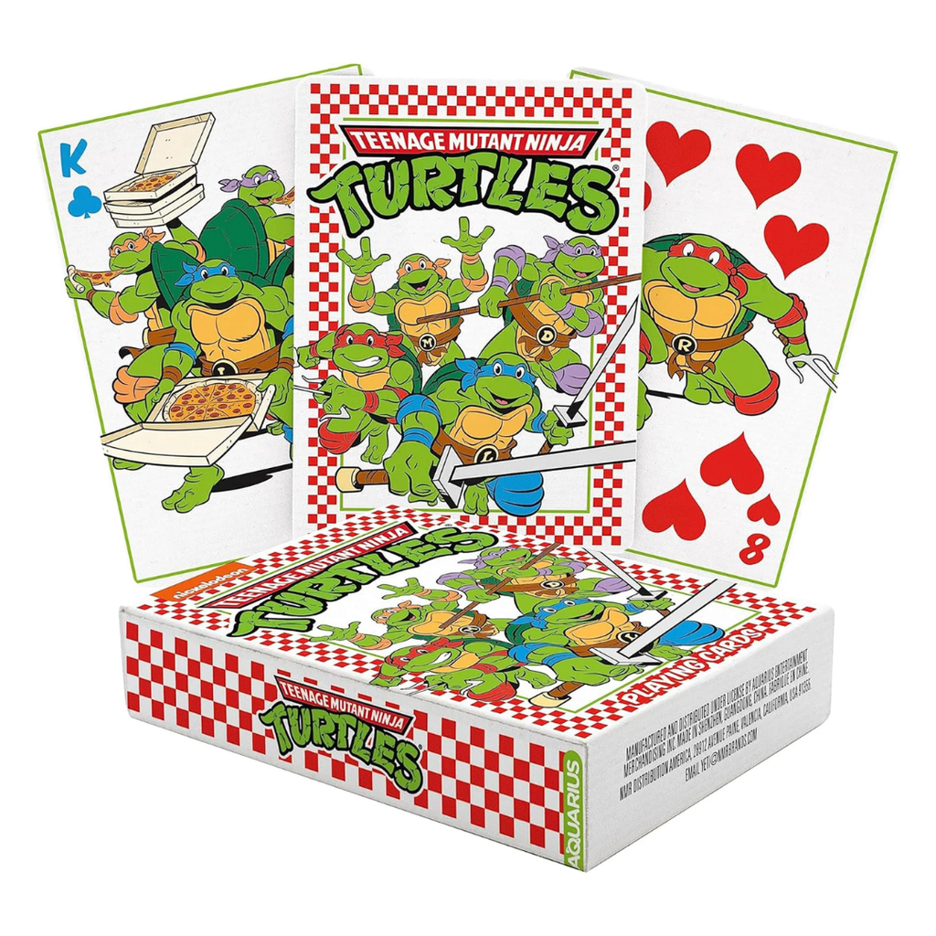 Teenage Mutant Ninja Turtles Pizza Playing Cards