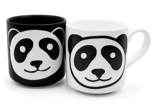 3 Inch H Mug White/Panda