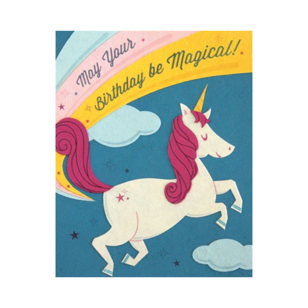 Handcrafted Cards: Unicorn Birthday