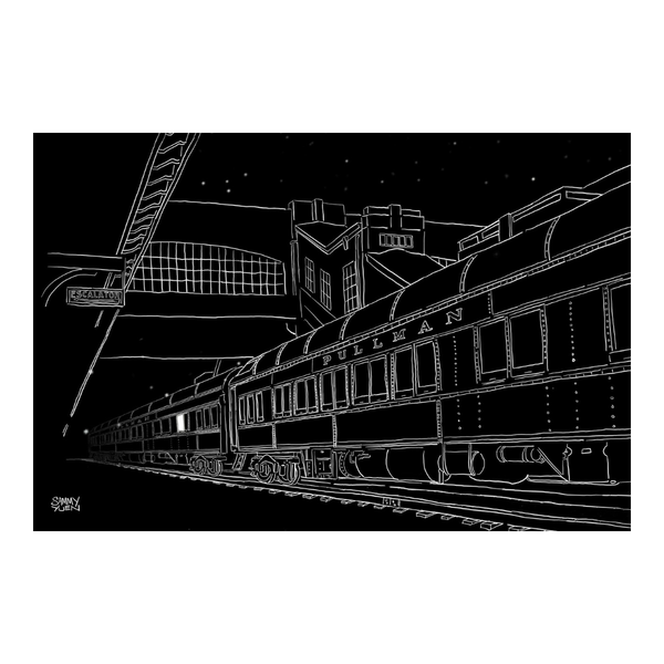 Union Depot of Tulsa, OK and Filipino Pullman Porters (Set)
