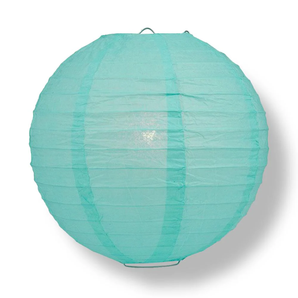 Wire Frame Spherical Paper Lantern (Color Group 3)