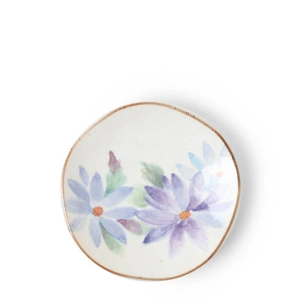 Floral Mini Plate Blue