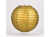 Gold Wire Frame Spherical Paper Lantern