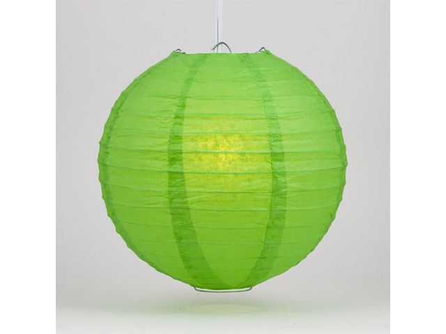 Wire Frame Spherical Paper Lantern (Color Group 3)