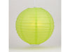 Lime paper lantern.