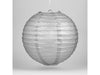 Silver Wire Frame Spherical Paper Lantern