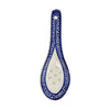 Classic Blue Rice Pattern Ling Long Porcelain - Soup Spoon top view